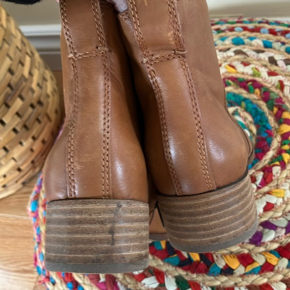 Madewell Tan Leather Boots - Picture 3 of 7
